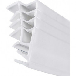 Joint de feuillure d'ouvrant ws 65m x Rainures 28 - 50 x Hauteur 65 - 190mm TPE