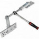 Tirette de plaque avec plaque rotative