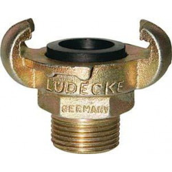 Raccord à griffes DIN 3489 fonte AG 3/8 SW27
