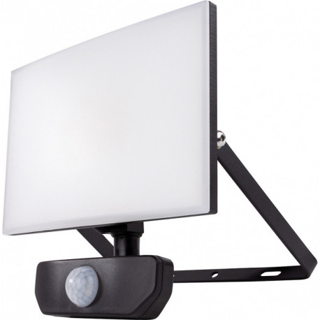 Projecteur LED ECO 20S 20W anthracite avec détecteur de mouvement