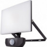 Projecteur LED ECO 20S 20W anthracite avec détecteur de mouvement