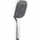 Pommeau de douche Tuba 3-chrome noir