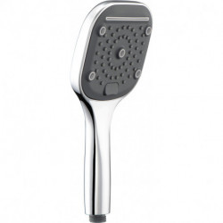 Pommeau de douche Tuba 3-chrome noir