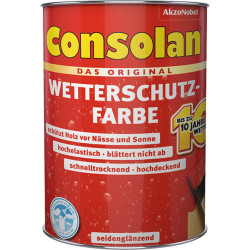 Peinture protection intempéries CONSOLAN ardoise 2,5 l