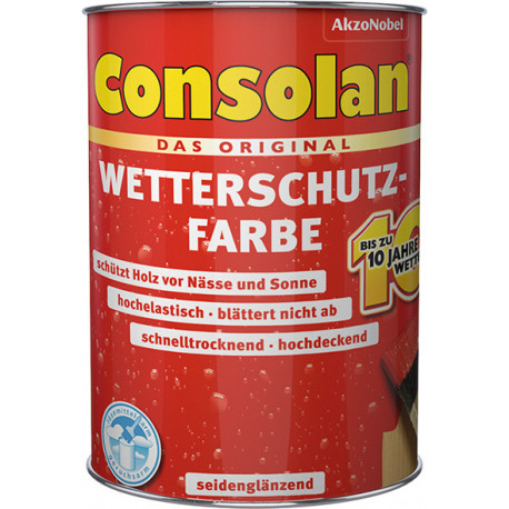 Peinture protection intempéries CONSOLAN ardoise 2,5 l