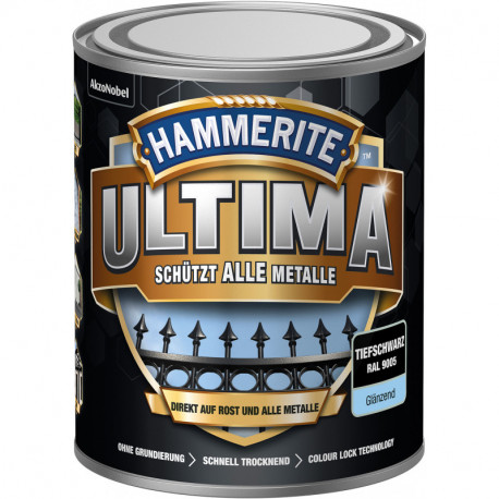 Laque de protection des métaux GL Ultima (WB) 750 ml de blanc de la circulation (Par 3)