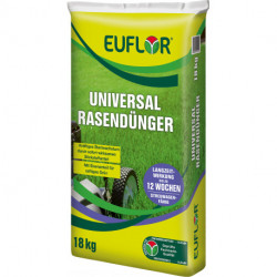 Engrais universel gazon 18 kg 15 + 5 + 8 + (3 + 1) EUFLOR