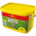 Désherbant + engrais à gazon 5 kg SQ seau 250 Wolf-Garten