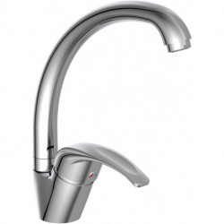 Robinet d'évier chromé HD Diziani