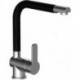 Robinet d'évier HD RIO look en acier inoxydable