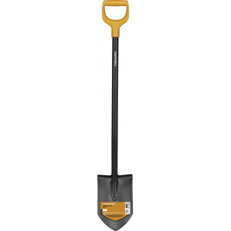 Bêche à bord pointu pour sols durs et caillouteux Longueur : 117 cm