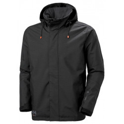 Veste Shell Jacket Oxford. Taille M. noir Helly Hansen