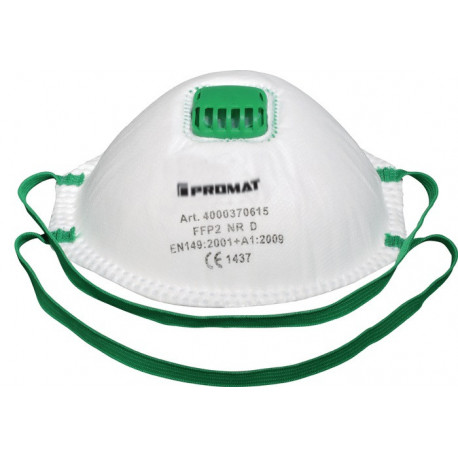 Masque de protection respiratoire Sky EN 149:2001 + A1:2009 FFP2 NR D PROMAT