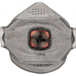 Masque de protection respiratoire Springfit ¢ 436 EN149 FFP3 NR JSP (Par 10)