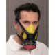 Demi-masque de protection respiratoire Polimask GAMMA / silicones EN 140 sans filtre, silicone EKASTU