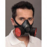 Demi-masque de protection respiratoire Polimask 100/2 EN 140 sans filtre EKASTU