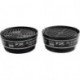 Filtre à particules 422395 EN 143:2000 + A1:2006 P3R D pour Polimask, C607/TWIN EKASTU (Par 8)