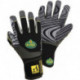 Gants anti-vibration amortisseur taille XXL noir/gris élasthanne/EVA EN 388 EN