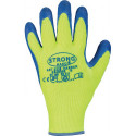 Gant Harrer taille 9 jaune/bleu EN 388 catégorie EPI II 100 % polyacrylique STRO (Par 12)