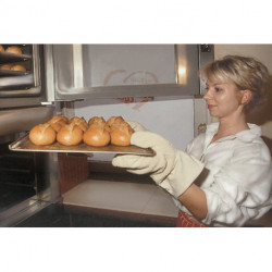 Gant de cuisine Taille universelle nature bouclettes coton catégorie EPI II JUTEC