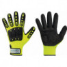 Gant Resistant taille 9 lumineux jaune/noir EN 388 catégorie EPI II fibre synthétique ELYSEE