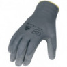 Gant taille 8 gris EN 388 catégorie EPI II nylon avec polyuréthane ASATEX (Par 12)
