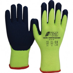 Gant de protection contre le froInt Winter Blocker taille 10 jaune/bleu EN 388 E (Par 12)