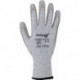 Gant de protection contre les coupures taille 9 gris/gris EN 388 catégorie EPI II HDPE/nylon/élasth./fibre verre ac PU 10 paires ASATEX (Par 10)