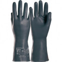 Gant de protection chimique Nitopren 717 taille 10 gris foncé EN 388 EN 374 cat (Par 10)