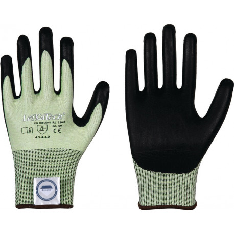 Gant de protection contre les coupures LeiKaTech® 1646 taille 11 vert/noir EN 38 (Par 12)