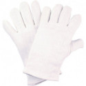 Gant taille 10 blanc tricot en coton catégorie EPI I NITRAS (Par 12)