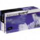 Gant jetable Semperguard Nitril Style taille S noir nitrile EN 374, EN 455 catégorie EPI III 100 pièces/boîte SEMPERIT