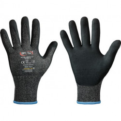 Gant de protection contre les coupures Comfort Cut taille 7 noir moucheté/noir EN 388 catégorie EPI II EN 388 cat. II 12 paire OPTIFLEX (Par 12)