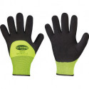 Gant de protection contre le froid Mallory/Black taille 8 noir/jaune EN 388, EN 511 catégorie EPI II 100 % nylon (ext.) avec nitrile STRONGHAND