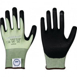 Gant de protection contre les coupures LeiKaTech® 1647 taille 11 vert/noir EN 38 (Par 12)