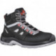 Botte de sécurité Cross taille 47 noir/gris/rouge S3 SRC EN ISO 20345 cuir velou