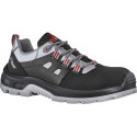 Chaussure de sécurité Corner taille 45 noir/gris/rouge S3 SRC EN ISO 20345 cuir