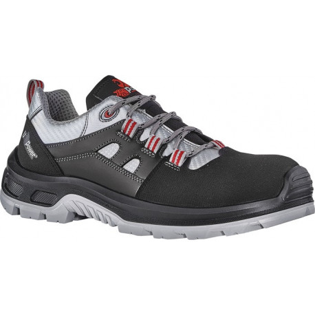 Chaussure de sécurité Corner taille 47 noir/gris/rouge S3 SRC EN ISO 20345 cuir
