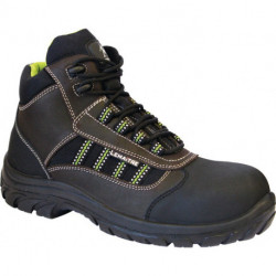 Botte de sécurité Danube taille 39 noir/marron S3 SRC EN ISO 20345 inserts en cu