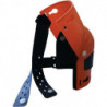 Genouillère articulée DIN/EN14404 universel orange