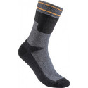 Chaussette renforcée Dibbersen taille 43-46 noir/gris FELDTMANN