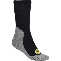 Chaussette renforcée Perfect Fit Socks taille 43-46 noir/gris ELTEN