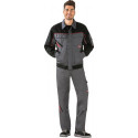Blouson à ceinture Highline taille 46 ardoise/noir/rouge 65 % PES / 35 % coton PLANAM