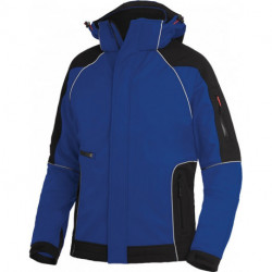 Veste en softshell WALTER taille S royal/noir