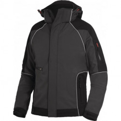 Veste en softshell WALTER taille S anthracite/noir