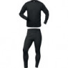 Set sous-vêtements fonctionnels therm. DELPHI taille L noir ELYSEE