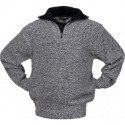 Pullover taille L noir/blanc moucheté SCHEIBLER