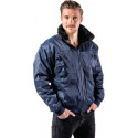 Veste de pilote combinée 4 en 1 taille XXXL 66/68 bleu