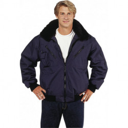 Veste de pilote combinée taille XL marine