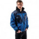 Veste de pilote combinée 4 en 1 taille M bleu roi/bleu hydron 60 % PES / 40 % coton PROMAT